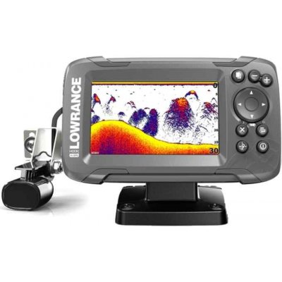 Lowrance HOOK2 - 4X GPS 200 CE ROW výbava: sonar + sonda + akumulátor 4,5Ah + nabíjačka