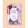 Petitfee & Koelf Protiedémová maska Rose Petal Satin Leg Mask - 40 g / 2 ks