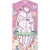 DJECO Módne omaľovánky Rosemary & priatelia