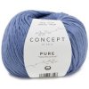 PURE Katia Farby PURE: 82 modrá 100% bavlna