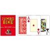 Modiano Poker Bike Trophy 2 Jumbo Index Profi plastové červená