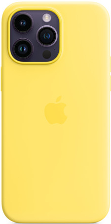 Apple iPhone 14 Pro Max Silicone Case with MagSafe - Canary Yellow MQUL3ZM/A