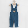 Dojčenské zahradníčky New Baby Luxury clothing Oliver modré, veľ. 80 (9-12m)