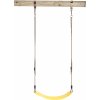 SwingKing Hojdačka so sedadlom Flex, žltá, 66 x 14 cm