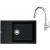 Franke Sety - Kuchynský set G260O, fragranitový drez MRG 611-78 BB a batéria FS 3229.031, ónyx/chróm 114.0700.724