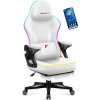Křeslo herní HUZARO Force 4.6 RGB White Mesh (06446422)