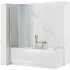 REA - Vaňová zástena Elegant 80 zlatá REA-W5601