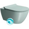 GSI - PURA závesná WC misa, Swirlflush, 36x55cm, ghiaccio dual-mat 881515