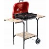 CH Americký záhradný gril na drevené uhlie s policami
