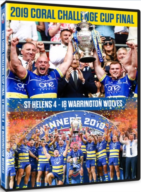 2019 Coral Challenge Cup Final – St Helens v Warrington Wolves DVD