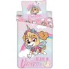 Disney Jerry Fabrics Bavlnené návliečky PAW PATROL 354 unicorn Bavlna 1x70x90,1x140x200 cm