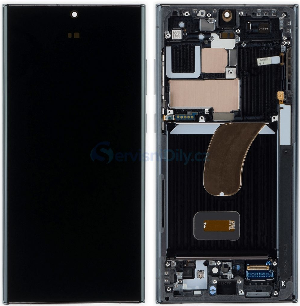 LCD Displej + Dotykové sklo Samsung Galaxy S23 Ultra - originál