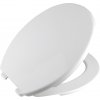 Aqualine HELENA WC sedátko 39,2x46 cm Polypropylén Biela 3550