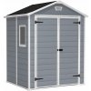 Keter Manor 6 x 5 DD sivý
