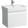 Kúpeľňová skrinka pod umývadlo Laufen Pro 52x37x39 cm biela lesk H4830210954751