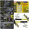 WMC TOOLS WMC TOOLS WMC Veľká sada náradia 253 ks – kľúče, nástrčné hlavice, kliešte, kladivá