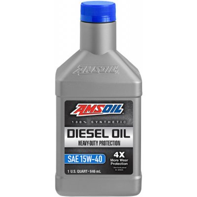 AMSOIL Heavy-Duty 15W-40 Synthetic Diesel Oil 946 ml