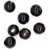 Semperfli Tungsten Slotted Beads Mottled Black Gold Priemer: 2.8mm