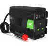 AUTOMOBILOVÝ MENIČ NAPÄTIA 230V 24V 150W 300W SINUS USB ZÁSUVKA