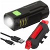 Verk 08355 Sada LED osvetlenia na bicykel, USB 2 ks
