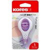 Kores Korekčný strojček 2 Way Pastel 4,2 mm x 8 m, mix farieb