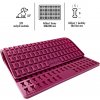 Collory Silikónová forma na pamlsky Kosti 2 cm - bordová