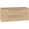 EBS Pure Umývadlová skrinka 121 cm, dub sand barbera