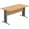 OFFICE PRO s.r.o. HOBIS kancelársky stôl jednací rovný - CJ 1600, dub