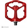 Crankbrothers Stamp 7 Small platformové pedále, červená