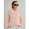 MADAME SUE Marhuľový sveter TAYRA Farba: Marhuľová, Veľkosť: UNI S-XL