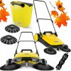 Ručný zametač Zberač na piesok a lístie Zametací stroj na ulice a dlažbu