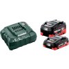 Metabo 685160000 - Základná súprava LiHD 1 x 4,0 Ah + 1 x 5,5 Ah + Metaloc