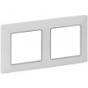 Legrand VALENA LIFE rám 2x (754032) biely/chrom