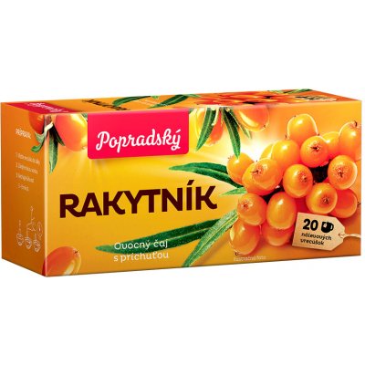 Popradský Rakytník ovocný čaj 20 x 2 g