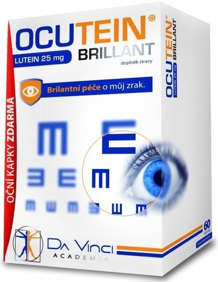 Simply You Ocutein Brillant Lutein 25 mg DaVinci 60 kapsúl + kvapky