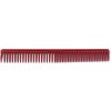 JRL Cutting Comb profesionálny kombinovaný hreben Red J306 9