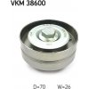 Vratná/vodiaca kladka rebrovaného klinového remeňa SKF VKM 38600 VKM 38600