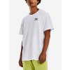 Under Armour tričko UA Logo EMB Heavyweight SS 1373997-100 white