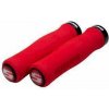 SRAM SRAM LOCKING GRIPS FOAM CONT 129 RED/BLK