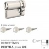 Bezpečnostná vložka DK - PEXTRA plus US polvložka NIM - nikel matný | MP-KOVANIA.sk