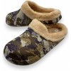 Pánske gumové nazúvaky khaki farby Khaki 40/41