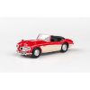 Abrex Cararama 1:43 - Austin Healey Open Top - Red & Cream