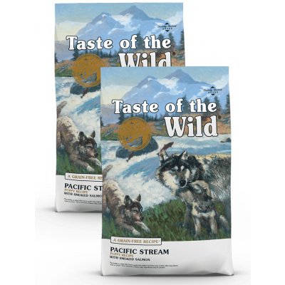 Taste Of The Wild Pacific Stream Puppy 2 x 12,2 kg