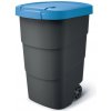 PROSPERPLAST WHEELER antracit s modrým vekom 90l