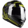 Prilba na motocykel Lazer Rafale Darkside čierno-sivo-fluo žltá Veľkosť: 2XL