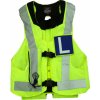 HIT-AIR MLV 2 AIRBAG VESTA REFLEXNÍ ŽLUTÁ S PRUHY PRO AUTOŠKOLY Velikost: Large (XL-3XL)