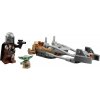 LEGO Star Wars - Mandalorian a Grogu a spídrová motorka (LEGO75436)