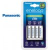 Nabíjačka Panasonic BQ-CC17 + 4xAA Eneloop Ni-MH aku. 2000mAh