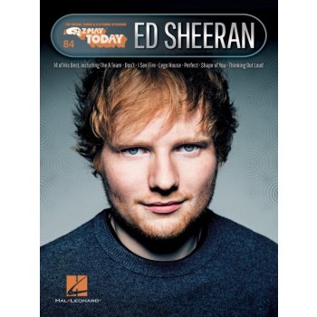 Ed Sheeran E-Z Play Today Volume 84 pre začínajúcich hráčov na klavíri