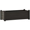 STEFANPLAST Kvetináč, vyvýšený záhon ITALIA 100x43x35cm antracit